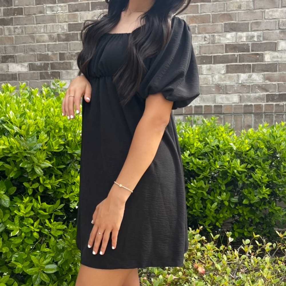 Black Juniors Dress